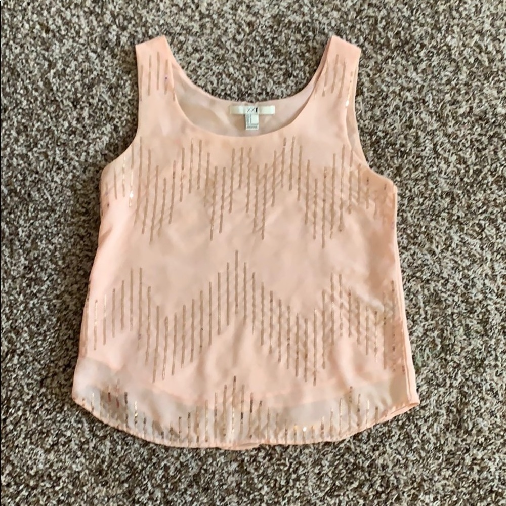 Peach tank top